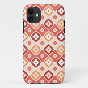 Coques Pour iPhone Motif géométrique d'ikat d'or