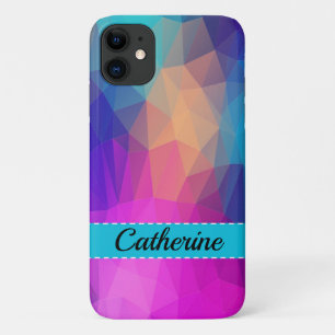 Case-Mate iPhone Case Motif géométrique Impression avec nom Coque-Mate i