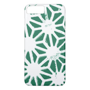 Case-Mate iPhone Case Motif géométrique vert et blanc