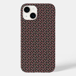 Coque Pour iPhone 14 Motif gris transparent