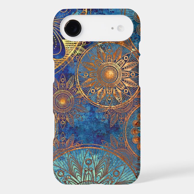 Coques Case-Mate iPhone Motif grunge d'art (Verso)
