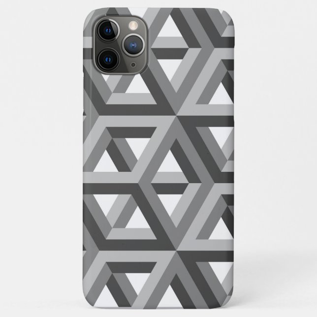 Coques Case-Mate iPhone Motif Hexagones 3D décoratifs (Dos)