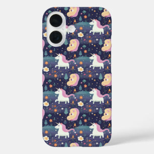 Coque Pour iPhone 16 Motif Imaginaire Unicorn