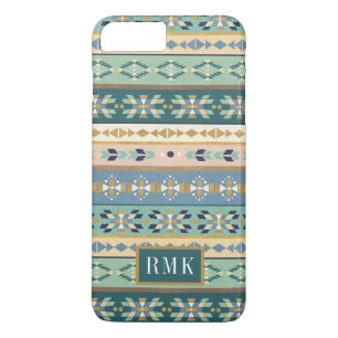 Coque Case-Mate Pour iPhone Motif indien extérieur d'étape du monogramme