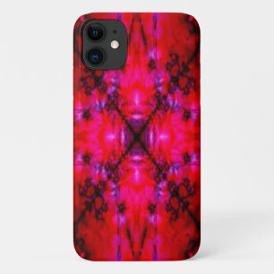 Case-Mate iPhone Case Motif kaléidoscope étoile rouge et noire