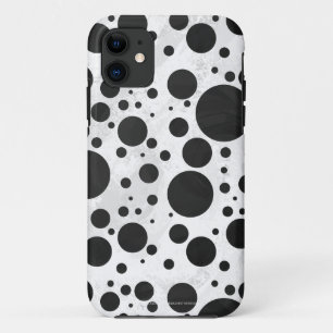 Coques Pour iPhone Motif Kohl Black Polka