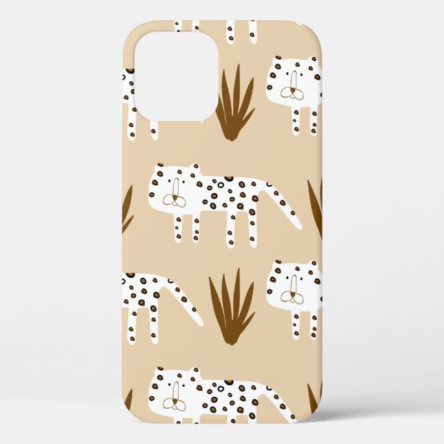 Coques Case-Mate iPhone Motif léopard (Verso)