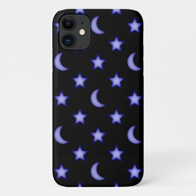 Coques Case-Mate iPhone Motif Lunes et étoiles (Dos)