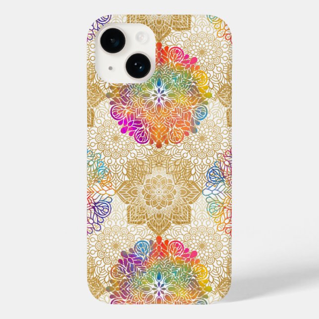 Coques Case-Mate iPhone Motif Mandala (Verso)