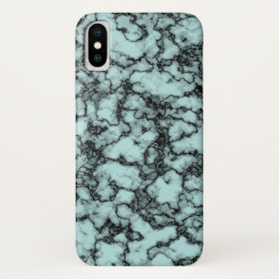 Coques Pour iPhone Motif Marbre Turquoise