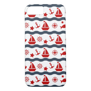 Coque iPhone 7 Motif maritime mignon