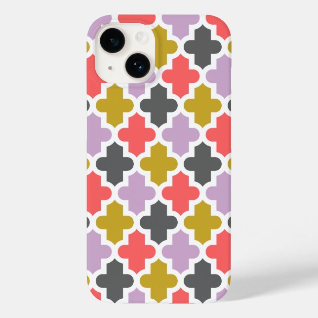 Coques Case-Mate iPhone Motif marocain moderne (Verso)