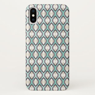 Etui iPhone Case-Mate Motif marocain turquoise