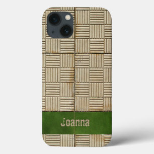 Etui iPhone 13 Motif méditerranéen de carreaux de céramique tout