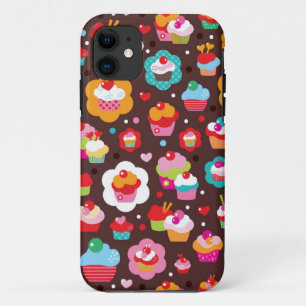 Coque Case-Mate Pour iPhone Motif mignon de gâteau de tasse