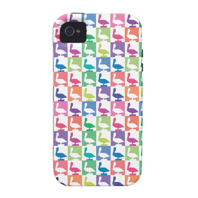 Coques Case-Mate iPhone motif mignon Naples la Floride de pélican (Dos)