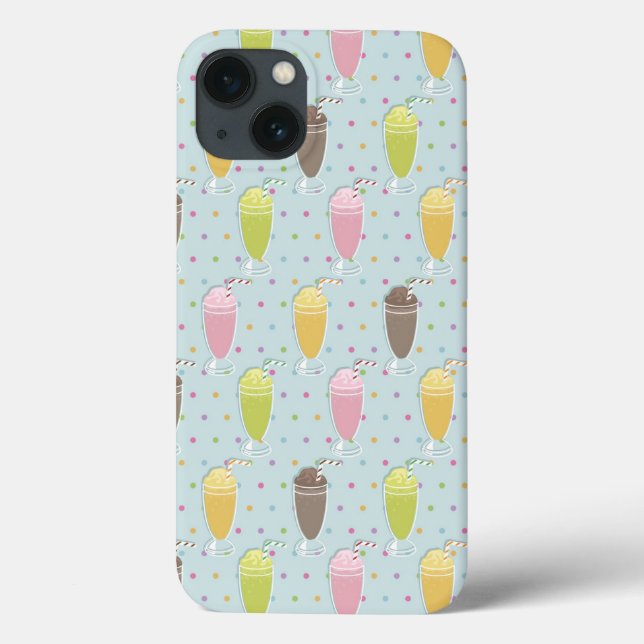 Coques Case-Mate iPhone Motif Milkshake (Verso)