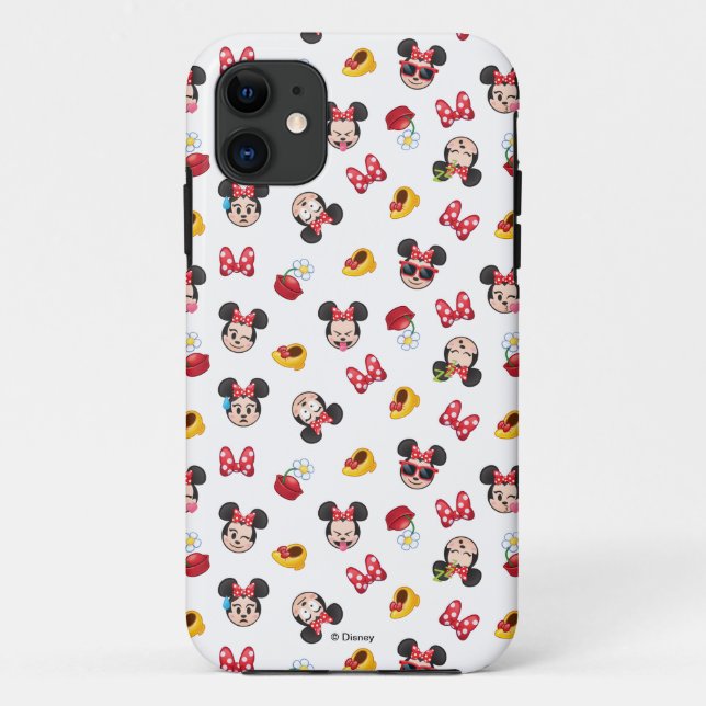 Coques Case-Mate iPhone Motif Minnie Mouse Emoji (Dos)