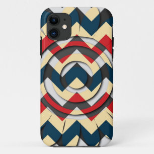 Etui iPhone Case-Mate Motif moderne Chevron Zigzag