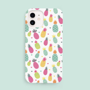 Coque Pour iPhone 14 Motif moderne d'ananas tropicale