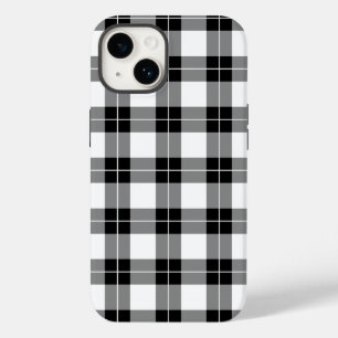 Coque Pour iPhone 14 Motif moderne noir blanc