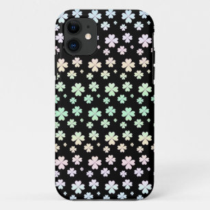 Case-Mate iPhone Case Motif moderne Pastel couleur Shamrock sur noir