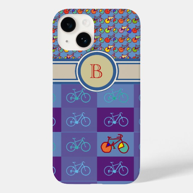 Coques Case-Mate iPhone motif monogramme (Verso)