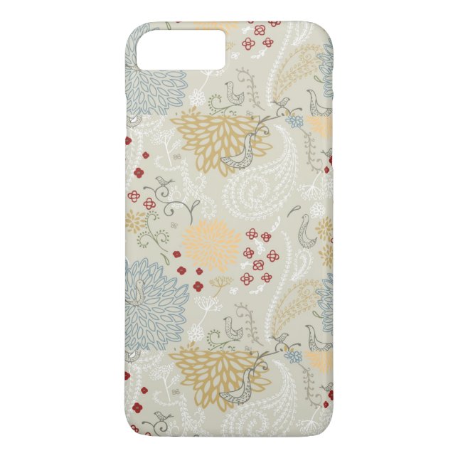 Coques Case-Mate iPhone motif montrant le jardin bouclé (Dos)