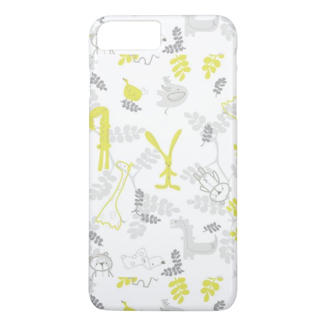 Coques Case-Mate iPhone motif montrant les animaux 2 de bébé (Dos)