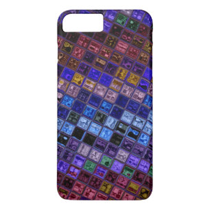 Coques Pour iPhone Motif mosaïque en verre tendu #18