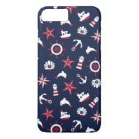 Motif nautique de mer