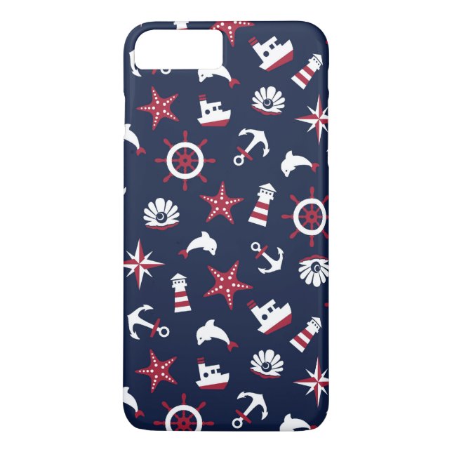 Coques Case-Mate iPhone Motif nautique de mer (Dos)