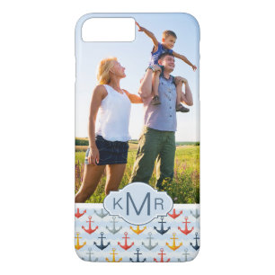 Coque iPhone 8 Plus/7 Plus Motif nautique fait sur commande de photo et