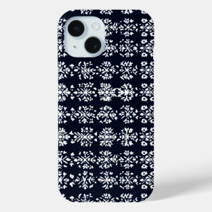 Coque Pour iPhone 15 Motif noir et blanc
