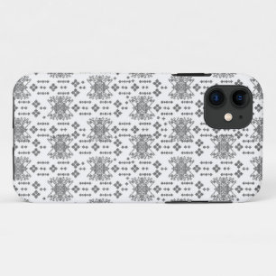 Case-Mate iPhone Case motif noir et blanc avec un arrière - plan blanc