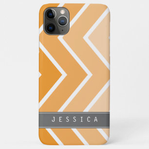Coque Case-Mate Pour iPhone Motif Ombre Orange Zig Zag Chevrons