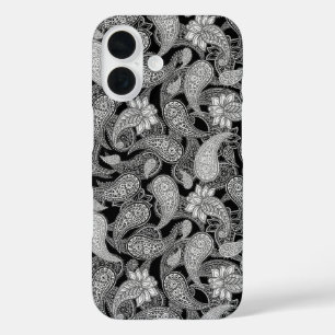Coque Pour iPhone 16 Motif Paisley