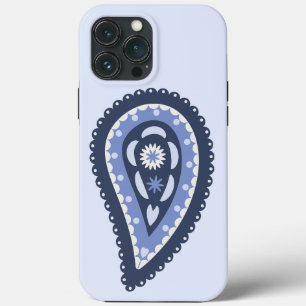 Case-Mate iPhone Case Motif Paisley Bleu
