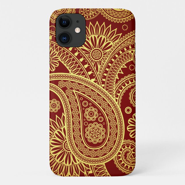 Coques Case-Mate iPhone Motif Paisley, Persian Paisley, Oriental Paisley (Dos)