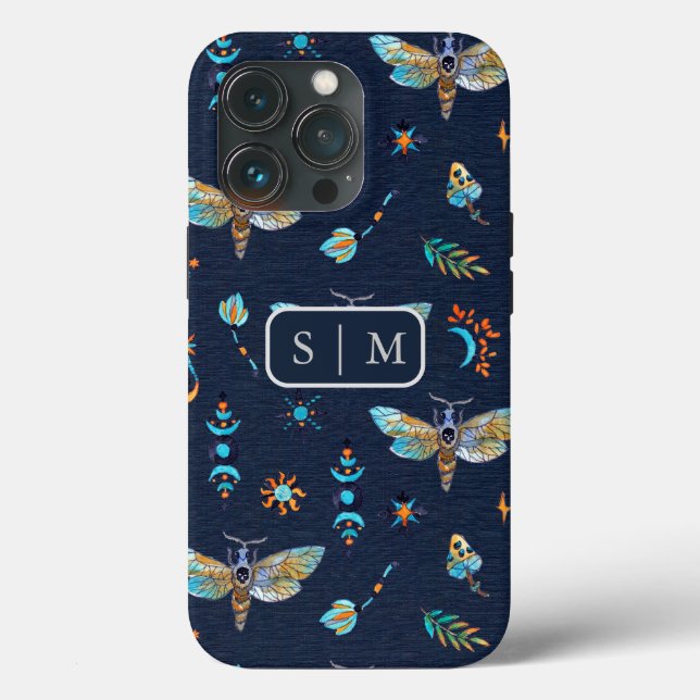 Coques Case-Mate iPhone Motif papillon Moth Coque-coque iphone Mate (Verso)