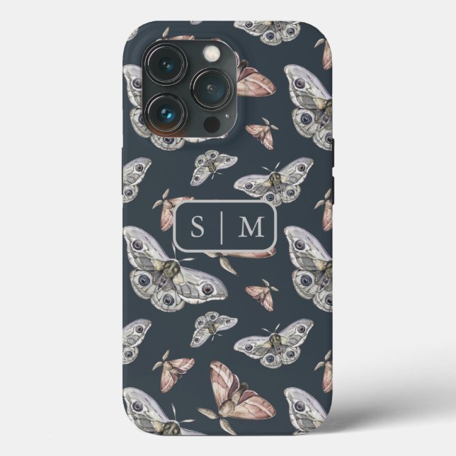 Coques Case-Mate iPhone Motif papillon Moth Coque-coque iphone Mate (Verso)