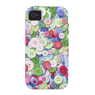 iPhone 4 Case Motif Pastel Button