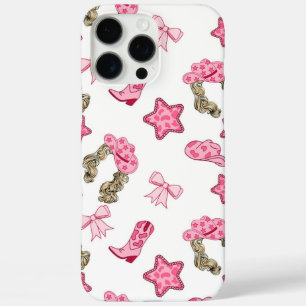 Coques iPhone 16 Pro Max Motif Pink Cowgirl