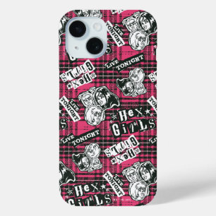 Coque Pour iPhone 15 Motif Plaid Des Filles Hex