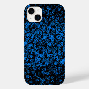 Coque Pour iPhone 14 Plus motif plante A05.b BG noir