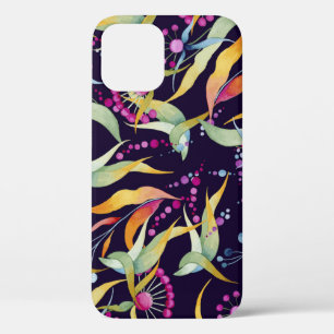 Case-Mate iPhone Case Motif plante diversifié : conception aquarelle tra
