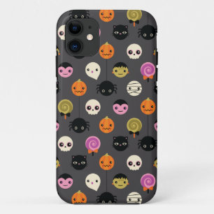 Coques Pour iPhone Motif Pois d'Halloween
