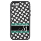 Motif Poka Dot avec Monogramme