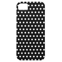 Motif Polka noir et blanc. Spotty.