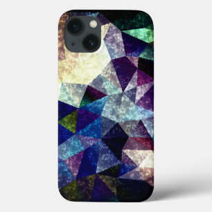 Case-Mate iPhone Case Motif polygonale en marbre.